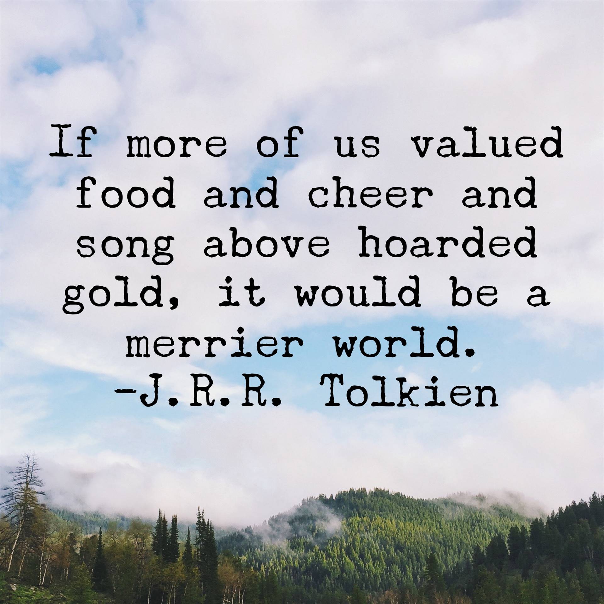 Tolkien Quote