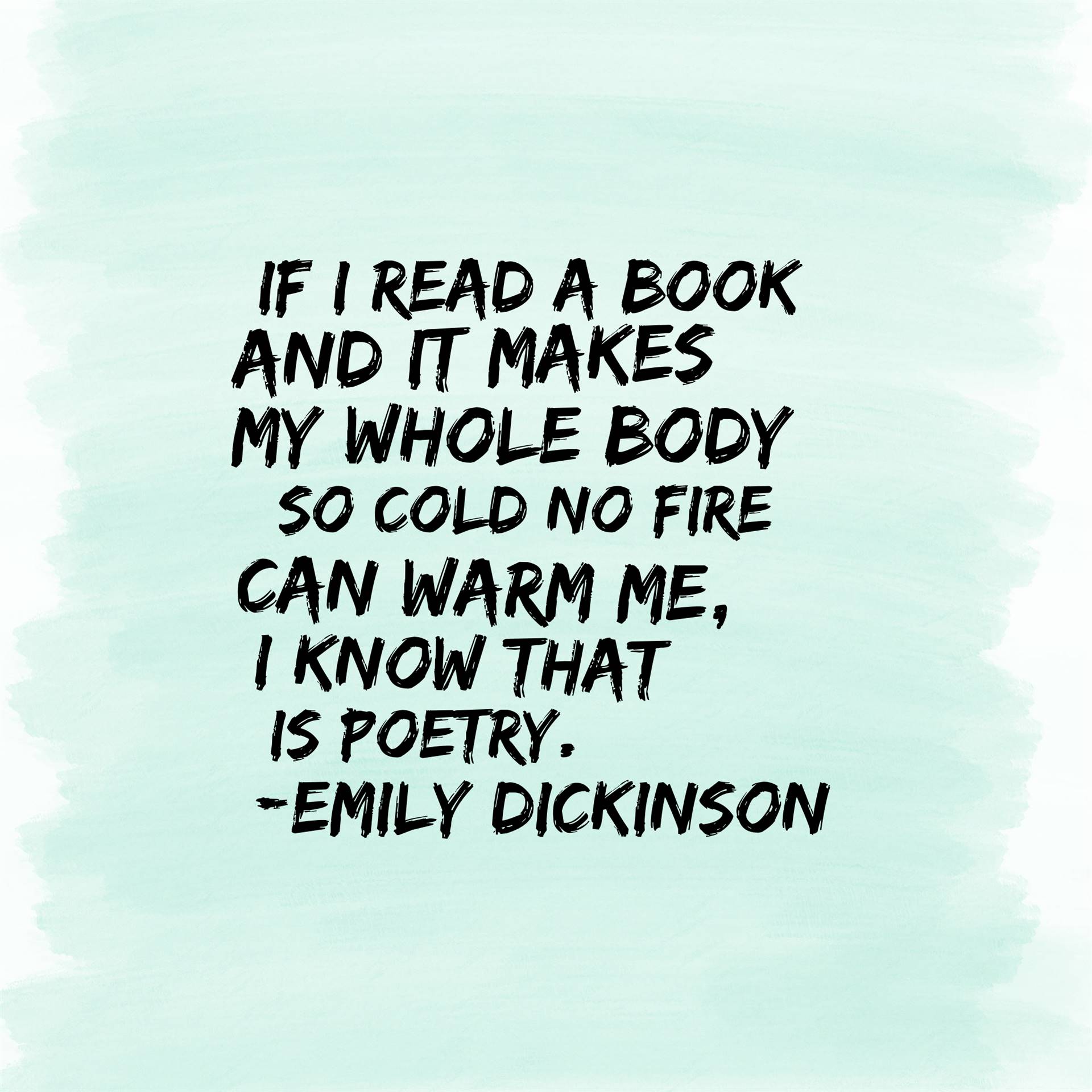 Emily Dickinson Quote