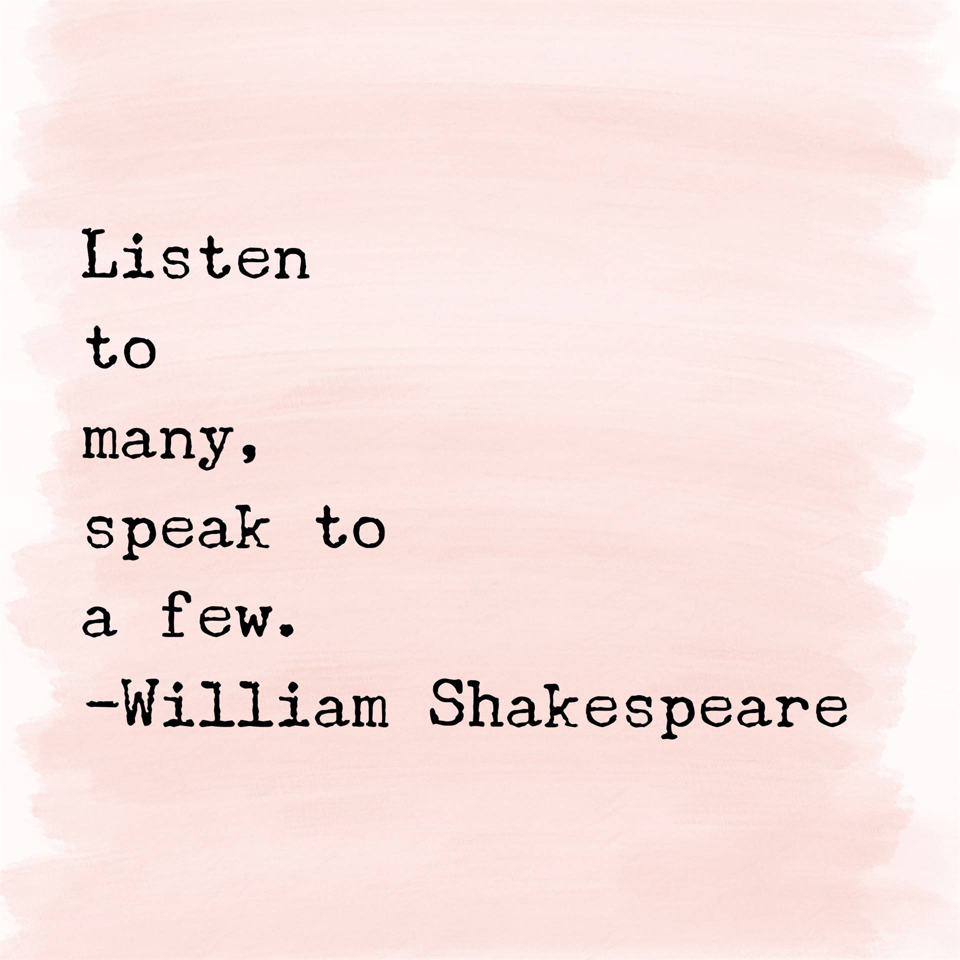 Shakespeare Quote