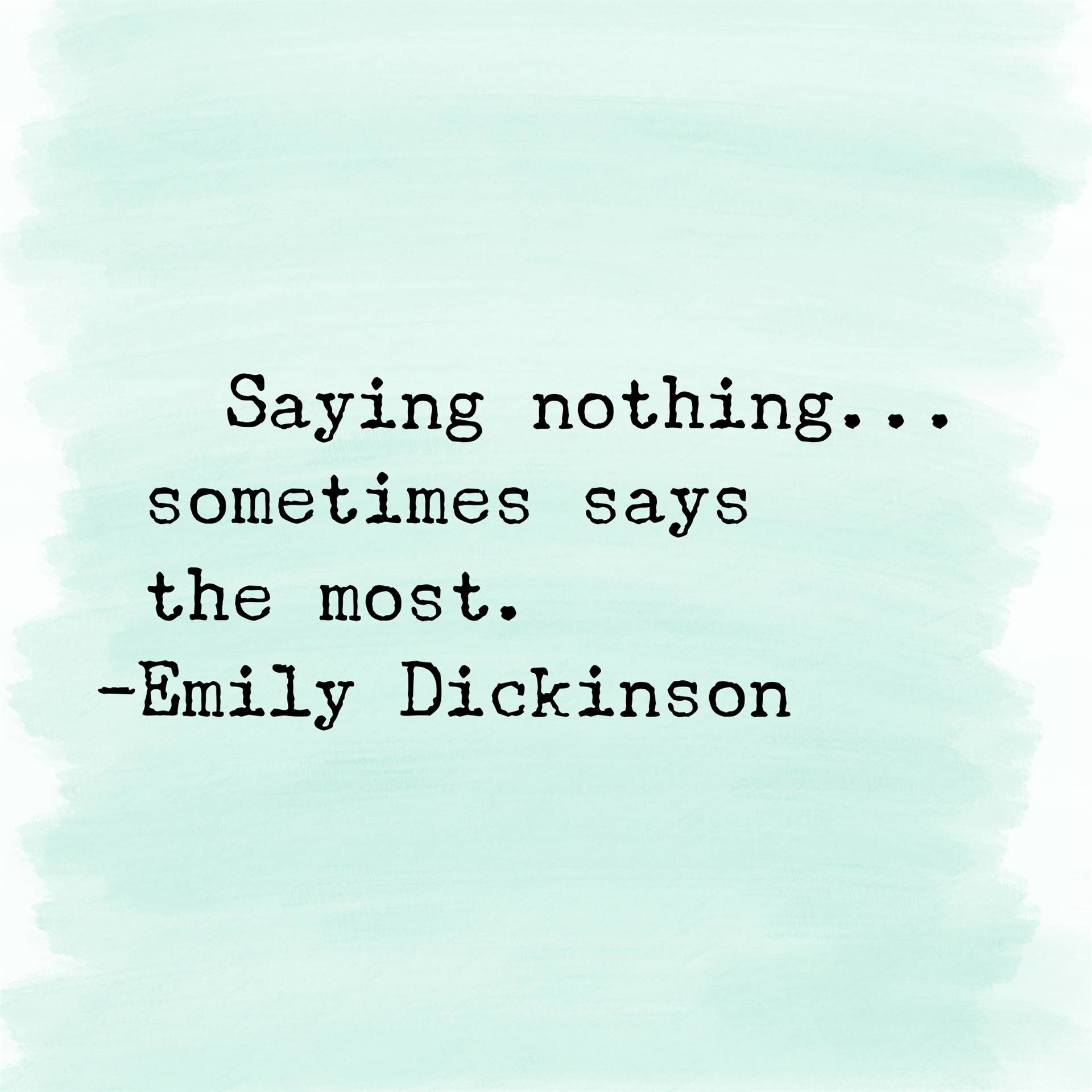 Emily Dickinson Quote