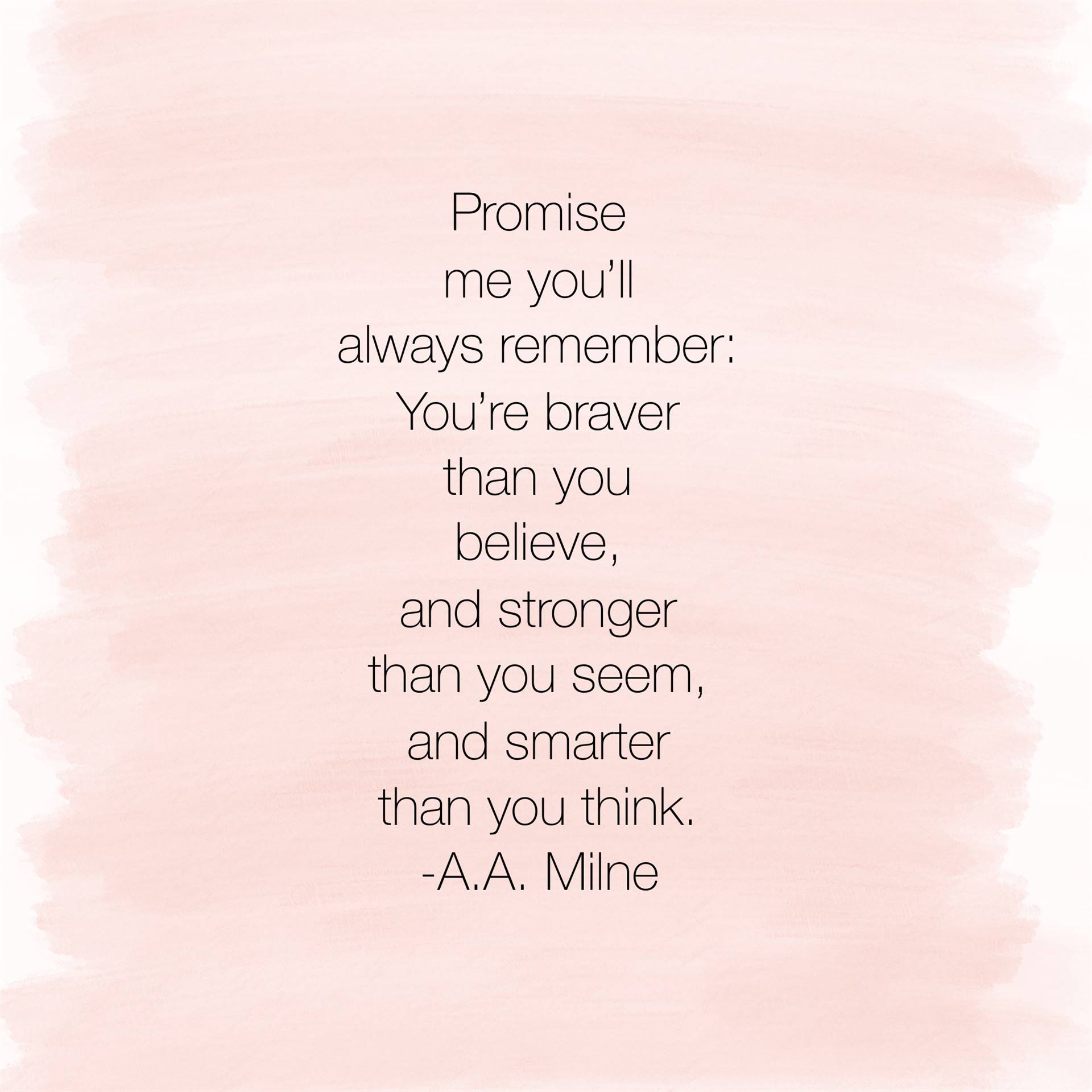 A.A. Milne Quote