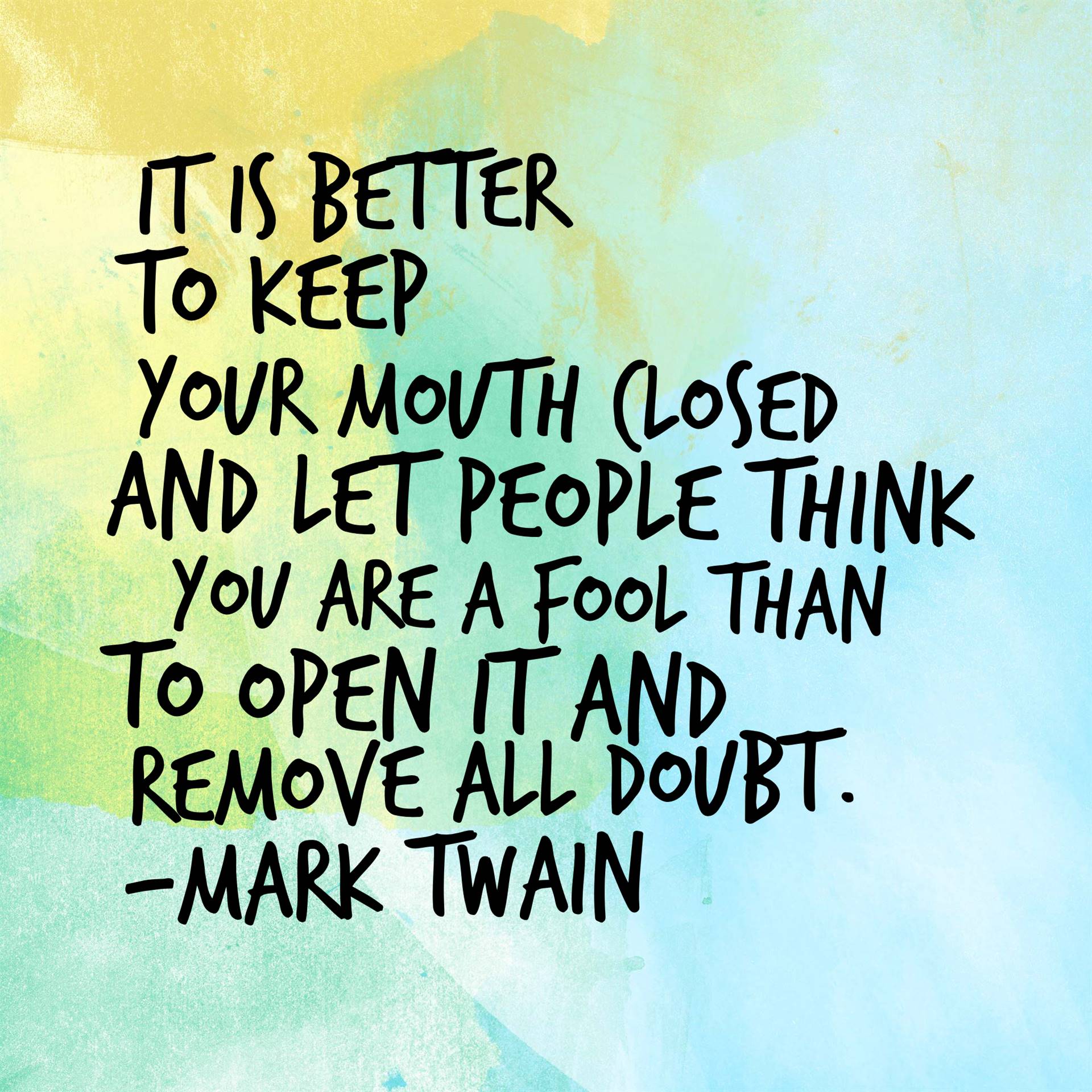 Mark Twain Quote