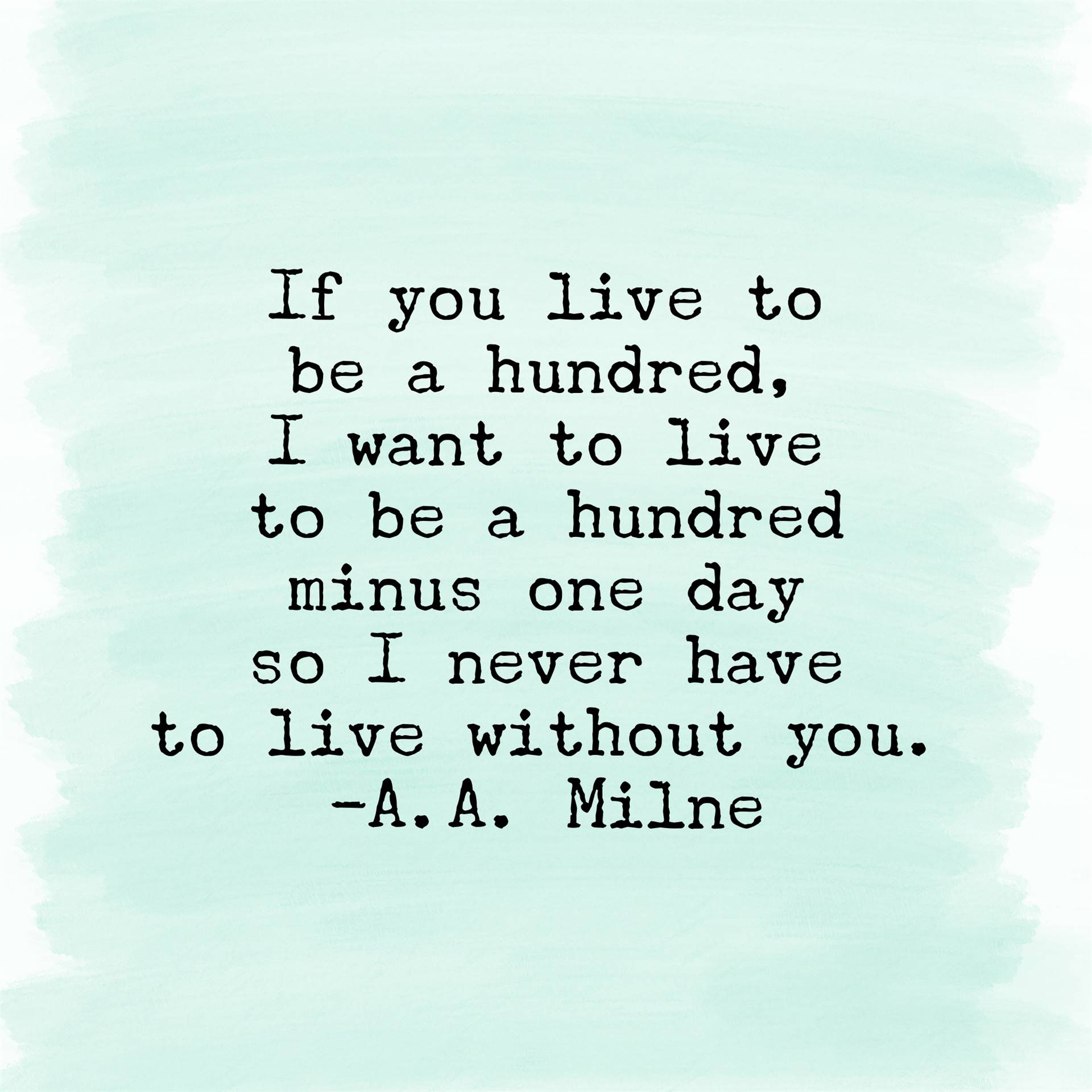 A.A. Milne Quote