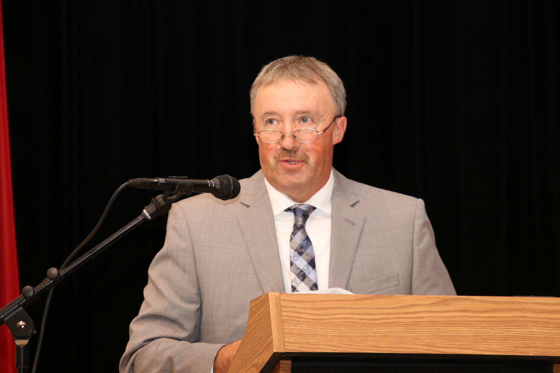 Mr. O'Connor speaking on behalf of honoree Mr. O'Connor