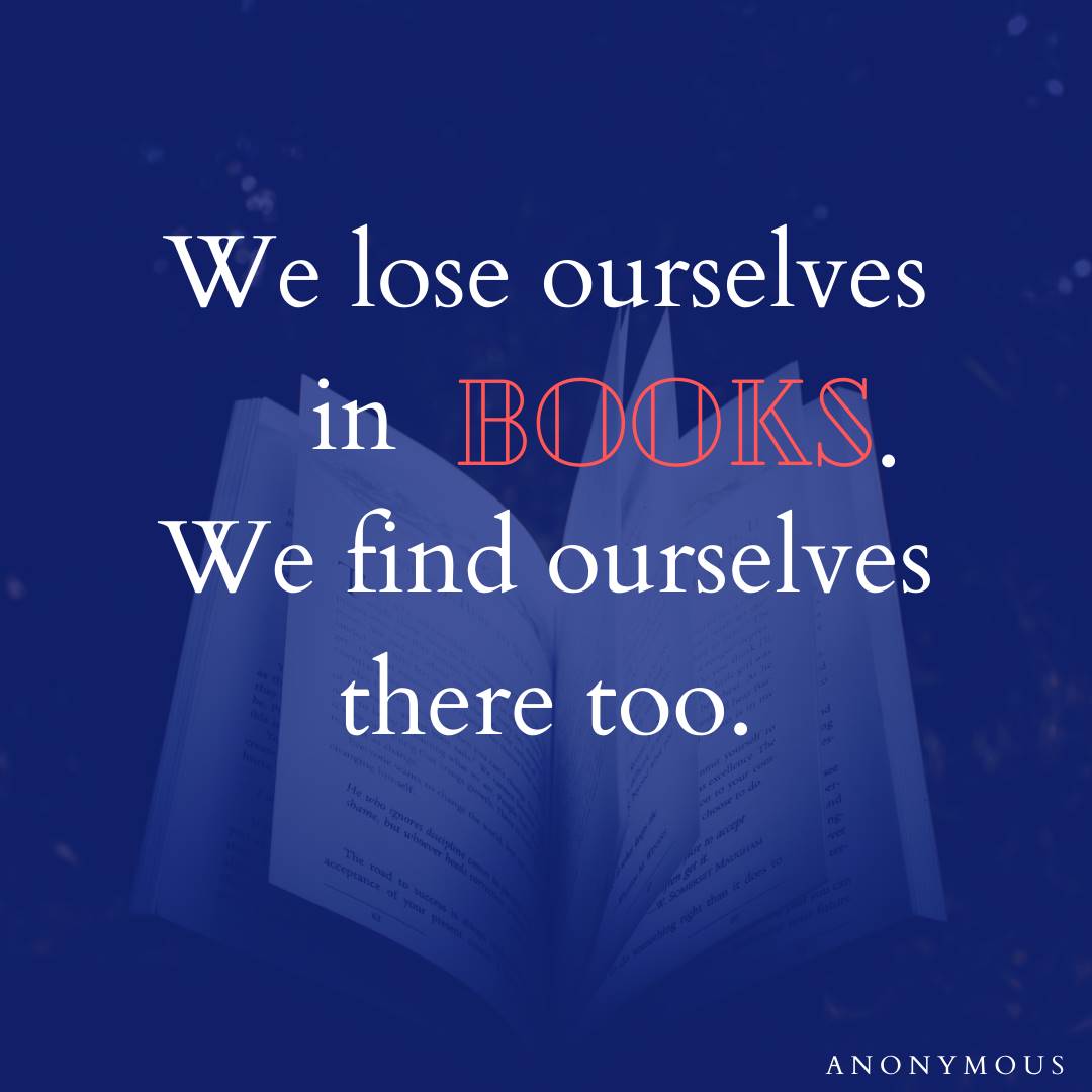 Find ourselves in books