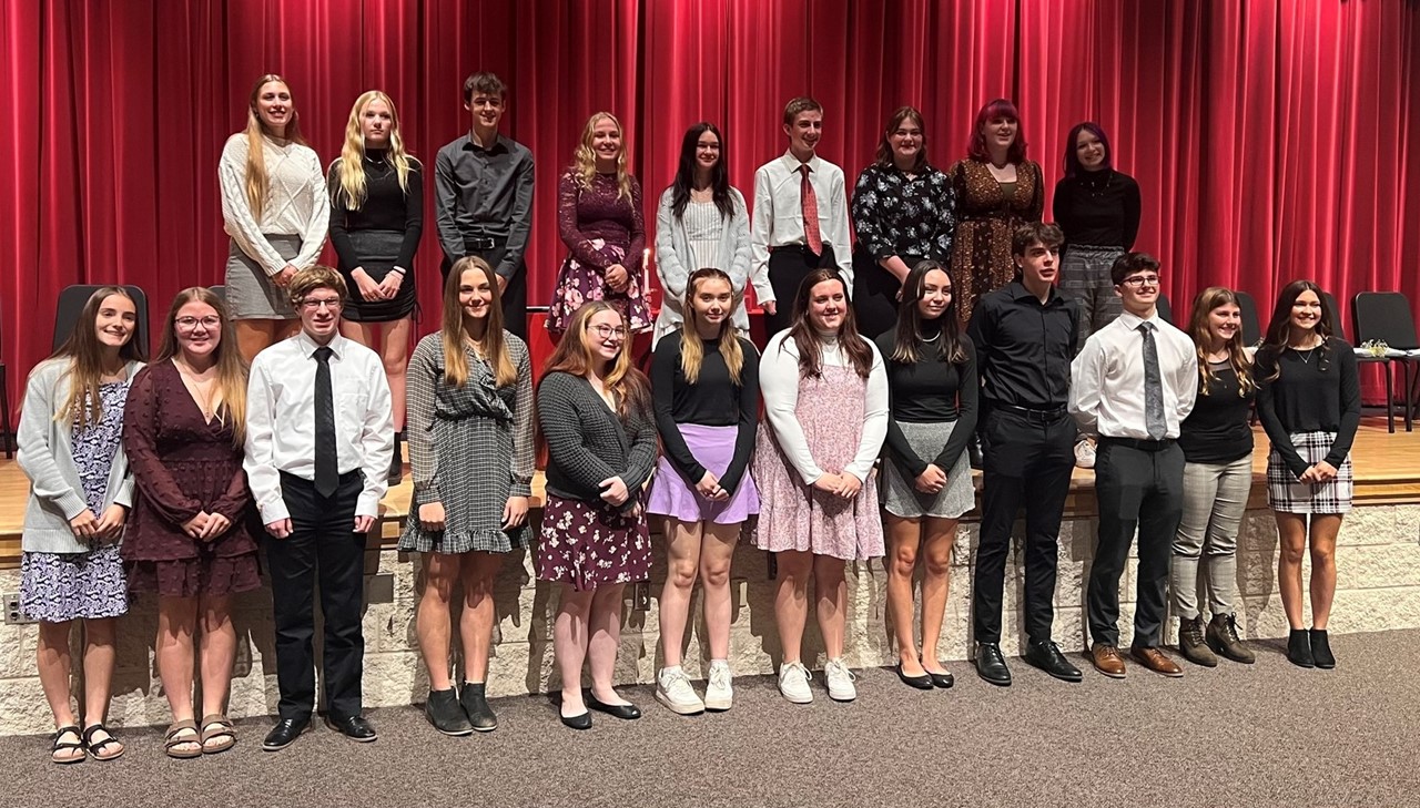 National Honor Society Students